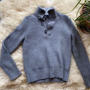 Banana Republic Gray Knit Sweater